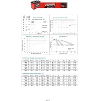 55AH AGM 12V Deep Cycle Battery for Communication Equipment Security Systems Control Medical Emergency Power