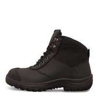 Oliver WB 34 Series Black Zip Sided Ankle Boot AU/UK 4 (US 5)