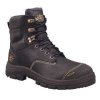 Oliver AT 55 Series 150mm Black Zip Sided Boot AU/UK 4 (US 5)