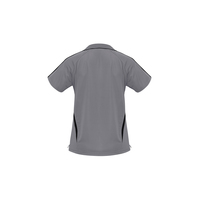 Ladies Flash Polo Royal/Gold 8
