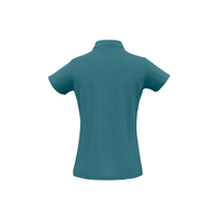 Ladies Crew Polo Teal 8