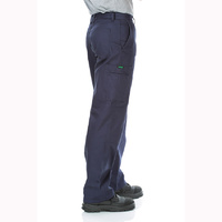 WORKIT Lightweight Cotton Drill Cargo Pants Navy 102ST