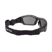 Bullet polarised safety sunglasses rsp303  - matt black frame/smoke lens