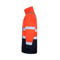 Rainbird Workwear Adults Ultimate Jacket Small Fluro Orange/Navy