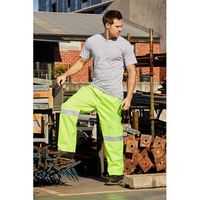 Rainbird Workwear Barrier Pants Small Fluro Yellow