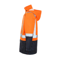 Rainbird Workwear Adults Assist Jacket XS Fluoro Orange/Navy