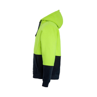 Rainbird Workwear Taylor Sherpa Fluoro Hoodie XS Fluoro Orange/Navy