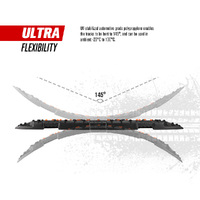 Fieryred Recovery Tracks 15T Board 4WD Vehicle Sand/Snow/Mud 1 Pair Black