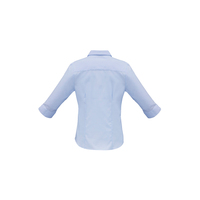 Ladies Luxe 3/4 Sleeve Shirt White 22