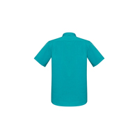 Mens Monaco Short Sleeve Shirt Electric Blue 3XL