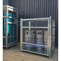 East West Engineering Gas Cylinder Storage Cage (Flat packed) WLL 250kg SGB129