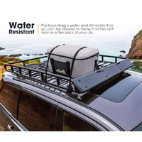 SAN HIMA Canvas Travel Bag 70L BBQ Storage Bag Water Resistant Outdoor Camping