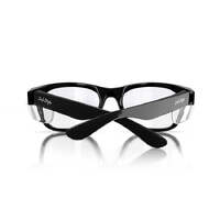 SafeStyle Classics Black Frame Clear Lens Safety Glasses