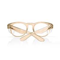 SafeStyle Cruisers Champagne Frame Clear Lens Safety Glasses
