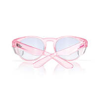 SafeStyle Cruisers Pink Frame Blue Light Blocking Lens Safety Glasses