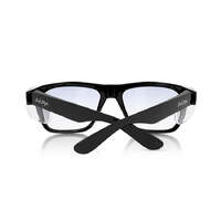 SafeStyle Fusions Black Frame Blue Light Blocking Lens Safety Glasses