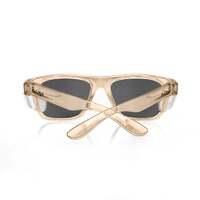 SafeStyle Fusions Champagne Frame Polarised Lens Safety Glasses