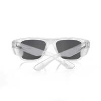 SafeStyle Fusions Clear Frame Polarised Lens Safety Glasses