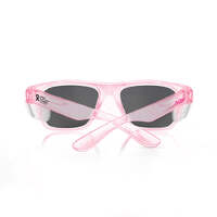 SafeStyle Fusions Pink Frame Polarised Lens Safety Glasses