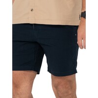 Heavy Lifts 17 Elastic Short Colour Navy Blue Size 30