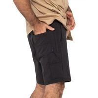 Powerweave Quick Dry Work Short Colour Black Size 30