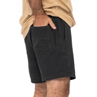 Surf2site Quick Dry Elastic Work Short Colour Black Size 30
