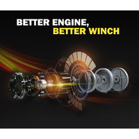 TUNGSTEN 12V 3000LBS Electric Winch Synthetic Rope