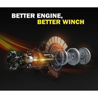 TUNGSTEN 12V 4000LBS Electric Winch Synthetic Rope