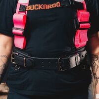 Buckaroo 30" Signature Tradesman's Back Support Tool Belt Black TMSRCB30