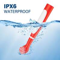 Topex 4v max cordless scrubber with 5 replaceable brush heads power cleaning brush for grout/tile/bathroom/shower/bathtub