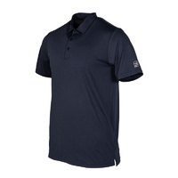 Unit Mens Polo Pro Flex L Black