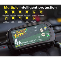 Battery Tender Smart Battery Charger 4A 6V/12V Trickle Automatic SLA AGM Car Truck