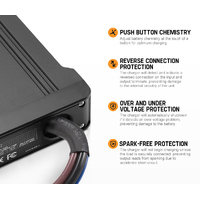 Mobi 30A DC to DC Battery Charger 12V MPPT Solar AGM Lithium LifePO4