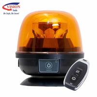 Rechargeable LED Dome Beacon Amber