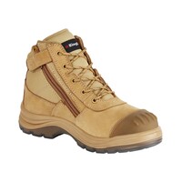 KingGee Mens Tradie Boot Size AU/UK 7 (US 8) Colour Wheat