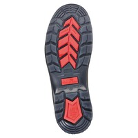 KingGee Mens Tradie Puncture Resistant Zip Boot Size AU/UK 7 (US 8) Colour Black