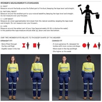 KingGee Womens Stretch Bio Motion Pant Colour Navy Size 6STR
