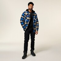 Hard Yakka The Quilted Shacket Colour Blue Size S