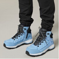 Hard Yakka Womens Atomic Hybrid Side Zip Boot Size AU/US 7 (UK 5) Colour Blue