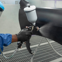Workquip 1.3mm 600ml X1 Gravity Feed Mini Spray Gun WX-102G-13