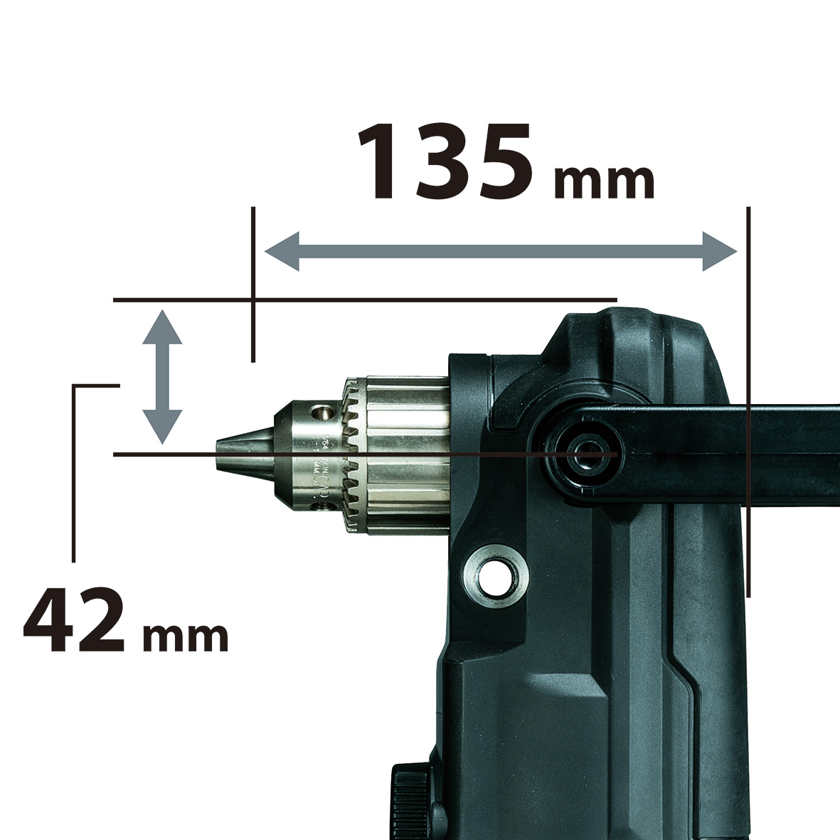 Makita 40V Max Brushless Right Angle Drill 4.0Ah Set DA001GM102