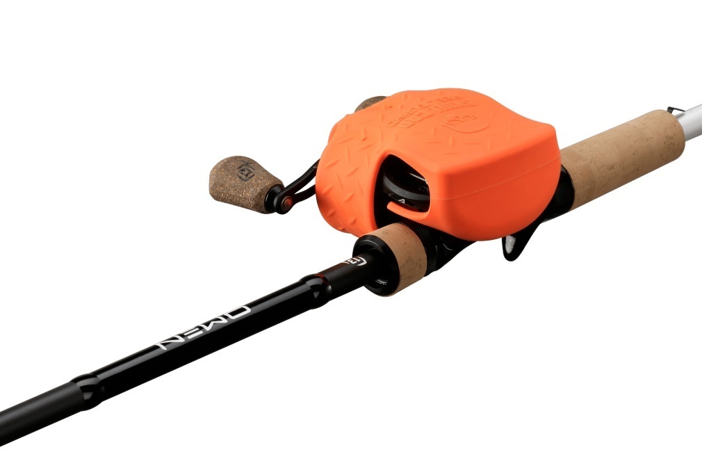 13 Fishing Orange Skull Cap Reel Guard Low Profile Baitcaster Fishing Reel  Cover