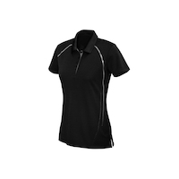 Ladies Cyber Polo Navy/Silver 24