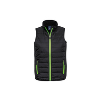 Mens Stealth Tech Vest Black/Lime Large