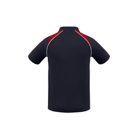 Mens Triton Polo Ash/Black/White Small