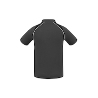 Mens Triton Polo Ash/Black/White Small