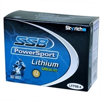 SSB Motorcycle Lithium Battery - Ultralight (0.80 KGS) 170CCA