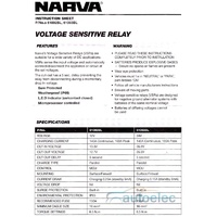 Narva 61092Bl Voltage Sensitive Relay 12V Vsr Isolator 140A Dual Battery System