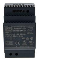 Mean well mw hdr-60-24 60w 24v 2.5a single output switching power supply