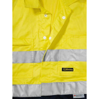 Taped Hi Vis Lightweight Coverall Orange/Navy Size 74 LNG